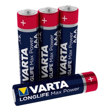 Varta 4703101404 - 4 stk. Alkalisk batteri LONGLIFE AAA 1,5V