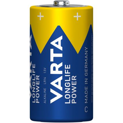 Varta 4914121422 - 2 stk. Alkalisk batteri LONGLIFE POWER LR14/C 1,5V