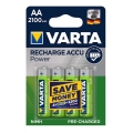Varta 56706 - 4 stk. genopladelige batterier ACCU AA NiMH/2100mAh/1,2V