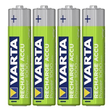 Varta 5703301404 - 4 stk. Genopladeligt batteri RECHARGE  AAA 1,2V