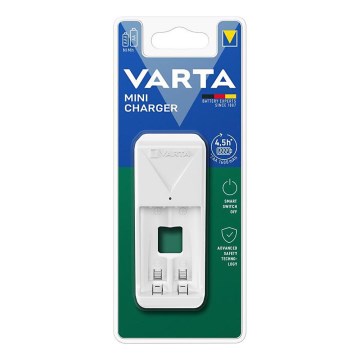 Varta 57656101401 - Batterioplader til 2 x AA/AAA, 230 V