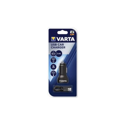 VARTA 57931 - Oplader bil adapter USB 12V