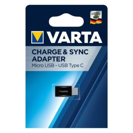 Varta 57945101401 - Adapter fra Micro-USB til USB-C