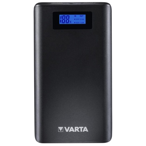 Varta 57972 - Strøm bank LCD 18200mAh/3,7V