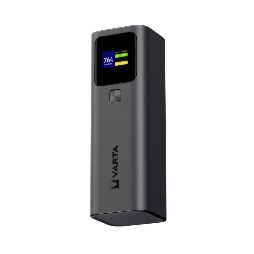 Varta 57984101111 - Powerbank med LED-display Power Delivery 27000 mAh/140W/3,7V