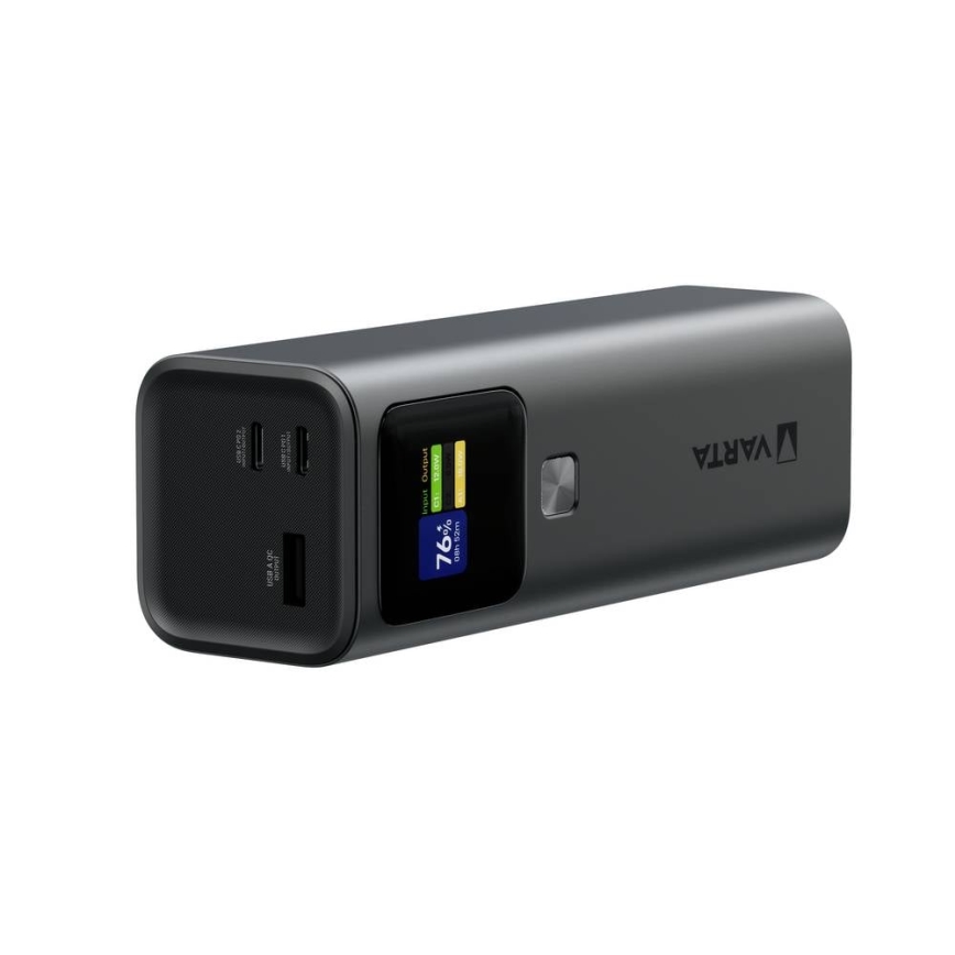 Varta 57984101111 - Powerbank med LED-display Power Delivery 27000 mAh/140W/3,7V