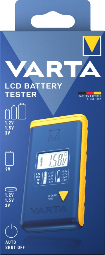 Varta 893101111 - Batteritester 3V