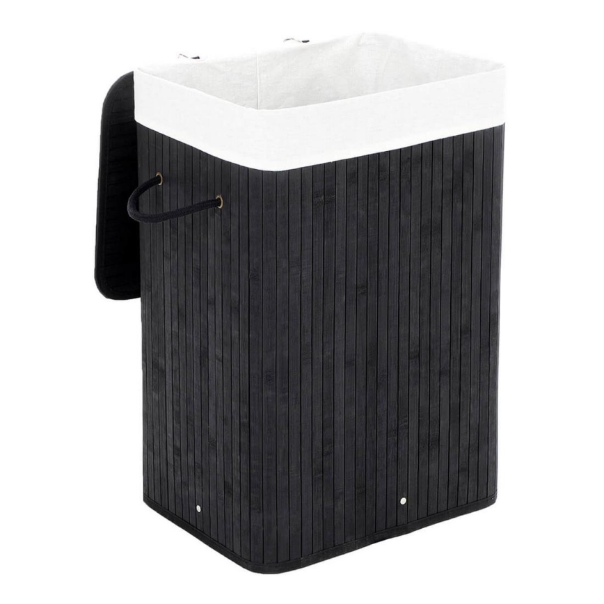 Vasketøjskurv GUS, sort