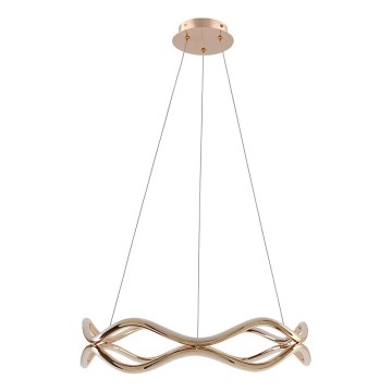 VAVE LED pendellampe med 28W/230V i rosaguld