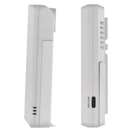 Vejrstation 5V 2xAAA + 2xAAA hvid