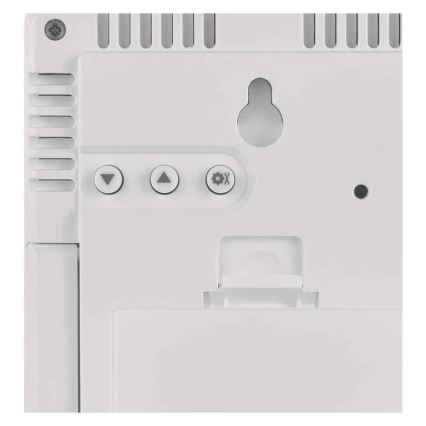 Vejrstation 5V 2xAAA + 2xAAA hvid