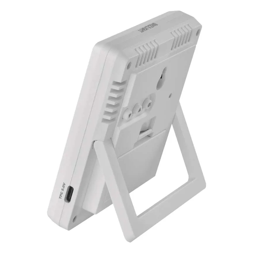 Vejrstation 5V 2xAAA + 2xAAA hvid