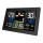 Vejrstation m. LCD-farvedisplay 230V/2xAA + 2xAA