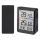 Vejrstation med alarm 2xAAA + 2xAAA sort