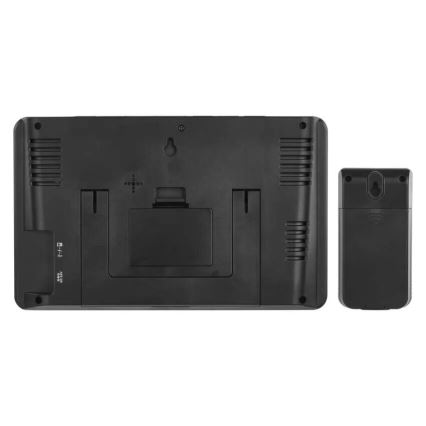 Vejrstation med LCD-display GoSmart 230V/3xAAA + 2×AAA Wi-Fi Tuya sort
