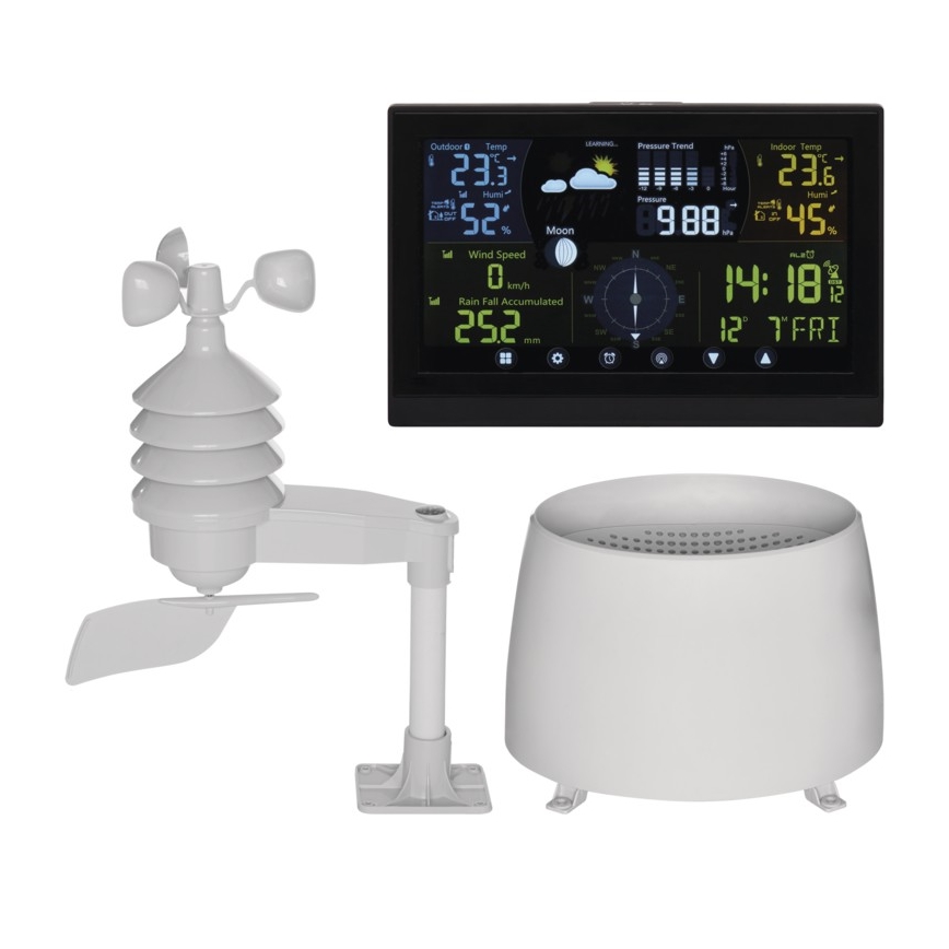 Vejrstation trådløs 3 × 1,5 V AAA