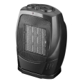 Ventilator med keramisk varmeelement RIN 1500W/230V sort
