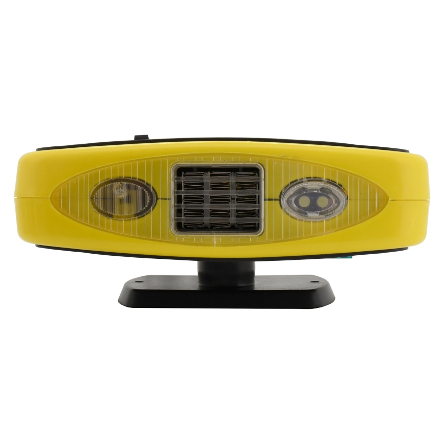 Ventilator med varme og LED-lys 3-i-1 158W/12V
