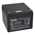 Ventilreguleret blyakkumulator (VRLA, AGM) 12 V / 28 Ah