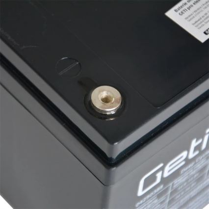 Ventilreguleret blyakkumulator (VRLA, AGM) 12 V / 28 Ah