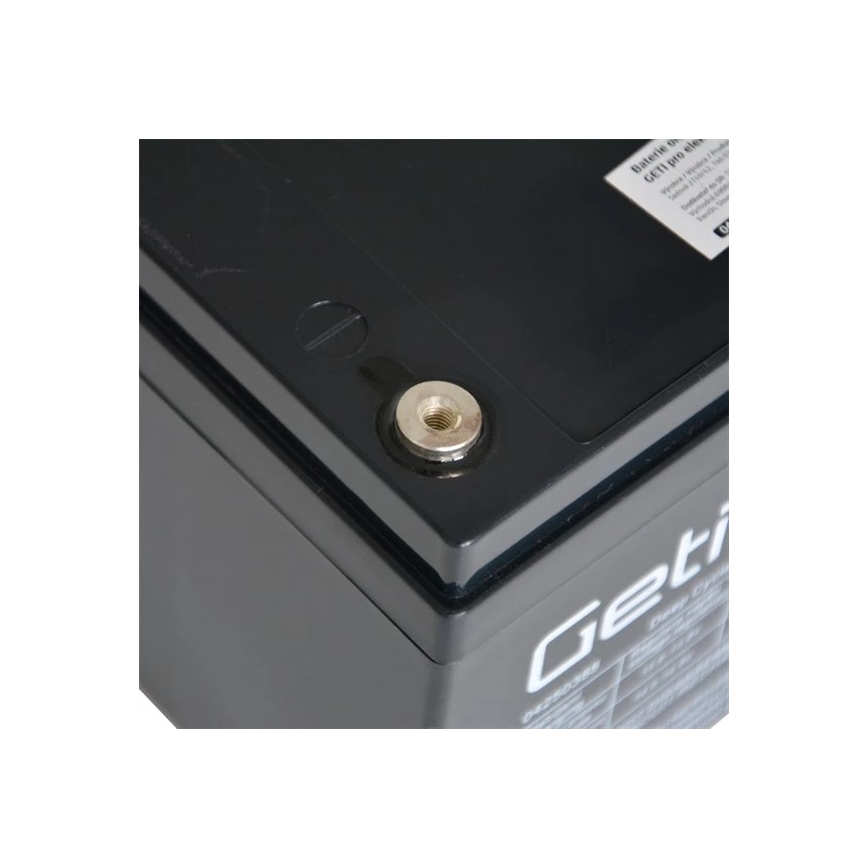 Ventilreguleret blyakkumulator (VRLA, AGM) 12 V / 28 Ah