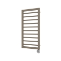 Vertaduro - ADEL badeværelsesradiator med termostat, 400 W, 100 x 50 cm, taupe
