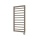 Vertaduro - ADEL badeværelsesradiator med termostat, 400 W, 100 x 50 cm, taupe