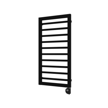 Vertaduro - Badeværelsesradiator med termostat ADEL 400W 100x50 cm sort