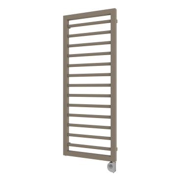 Vertaduro - Badeværelsesradiator med termostat ADEL 600W 128x50 cm taupe