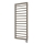 Vertaduro - Badeværelsesradiator med termostat ADEL 600W 128x50 cm taupe