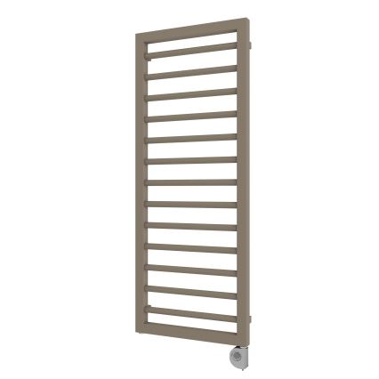 Vertaduro - Badeværelsesradiator med termostat ADEL 600W 128x50 cm taupe