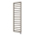 Vertaduro - Badeværelsesradiator med termostat ADEL 600W 172x50 cm taupe