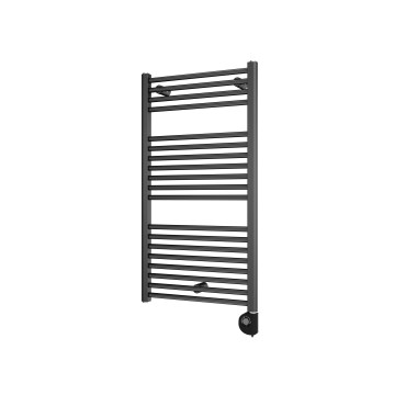 Vertaduro - Badeværelsesradiator med termostat DENISE, 400 W, 94 x 50 cm, antracit