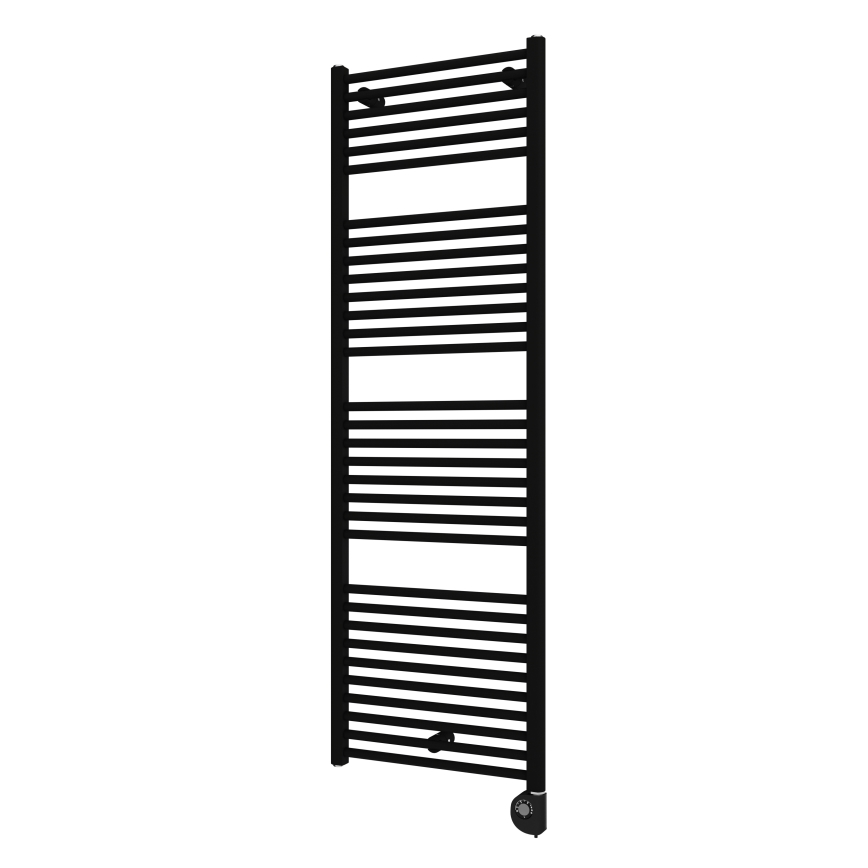 Vertaduro - Badeværelsesradiator med termostat DENISE 600W 154x50 cm sort