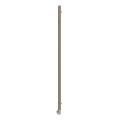 Vertaduro - Badeværelsesradiator med termostat ERDA 400W 180x5 cm taupe