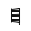Vertaduro - Badeværelsesradiator med termostat LUCY 400W 73x50 cm sort