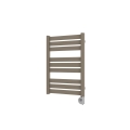 Vertaduro - Badeværelsesradiator med termostat LUCY 400W 73x50 cm taupe