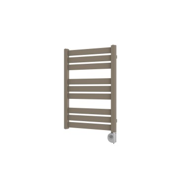 Vertaduro - Badeværelsesradiator med termostat LUCY 400W 73x50 cm taupe
