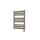 Vertaduro - Badeværelsesradiator med termostat LUCY 400W 73x50 cm taupe