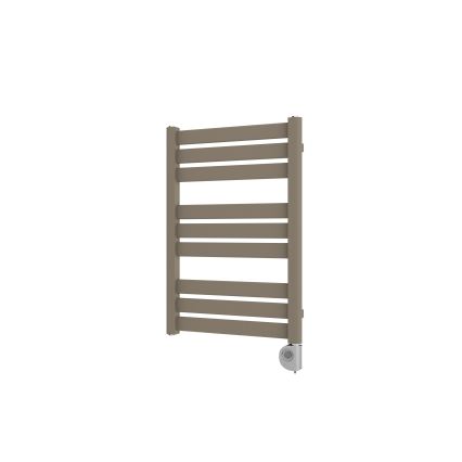 Vertaduro - Badeværelsesradiator med termostat LUCY 400W 73x50 cm taupe