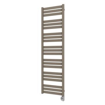 Vertaduro - Badeværelsesradiator med termostat LUCY 800W 177x50 cm taupe