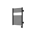 Vertaduro - Badeværelsesradiator med termostat MEG 400 W 78 x 50 cm, sort
