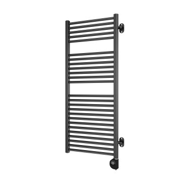 Vertaduro - Badeværelsesradiator med termostat MEG 600W 118x50 cm antracit