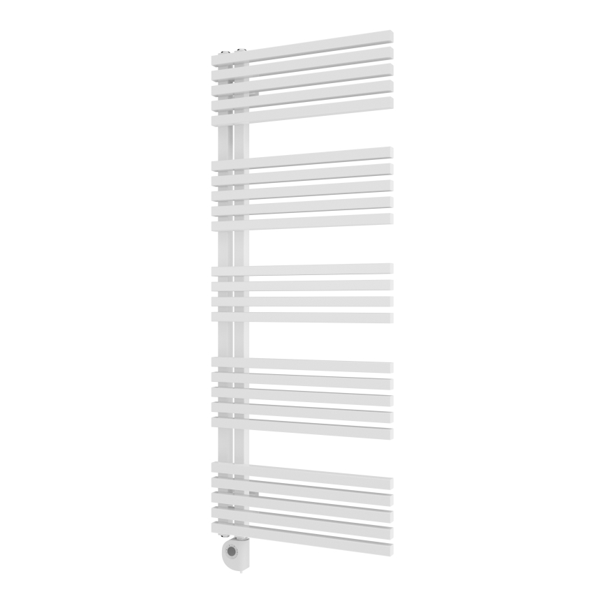Vertaduro - Badeværelsesradiator med termostat MICHELLE 600W 129x50 cm hvid