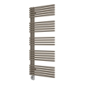 Vertaduro - Badeværelsesradiator med termostat MICHELLE 600W 129x50 cm taupe