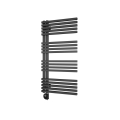 Vertaduro - Badeværelsesradiator med termostat MICHELLE 600W 97x50 cm antracit