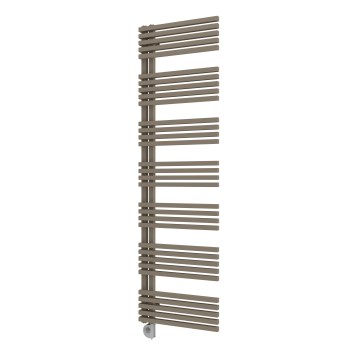 Vertaduro - Badeværelsesradiator med termostat MICHELLE 900W 177x50 cm taupe