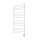 Vertaduro - Badeværelsesradiator med termostat SIMONE 400 W 114 x 50 cm hvid