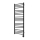Vertaduro - Badeværelsesradiator med termostat SIMONE 600 W 144 x 50 cm sort