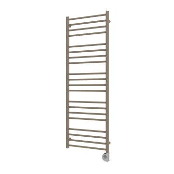 Vertaduro - Badeværelsesradiator med termostat SIMONE 600W 144x50 cm taupe